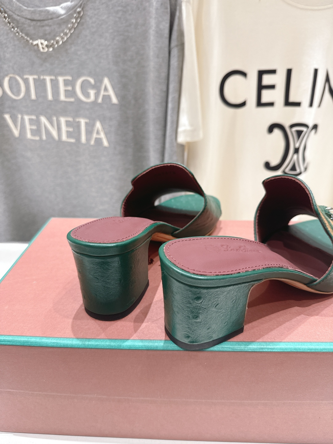 高版本出厂Loro Piana* LP ||诺悠翩雅2026ss夏季新款高跟拖鞋‼️【市场顶级品质】𝐋𝐩