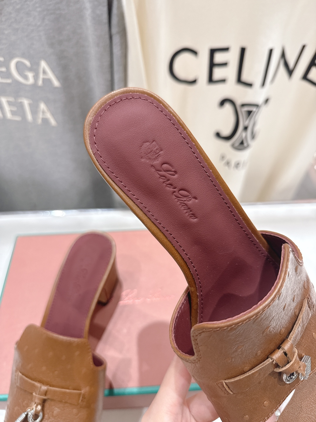 高版本出厂Loro Piana* LP ||诺悠翩雅2026ss夏季新款高跟拖鞋‼️【市场顶级品质】𝐋𝐩