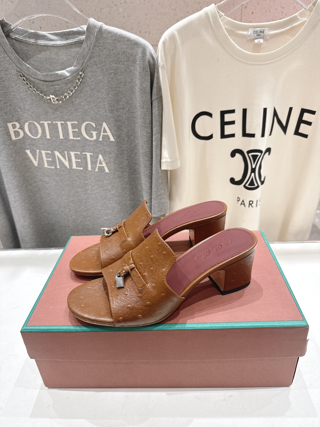 高版本出厂Loro Piana* LP ||诺悠翩雅2026ss夏季新款高跟拖鞋‼️【市场顶级品质】𝐋𝐩