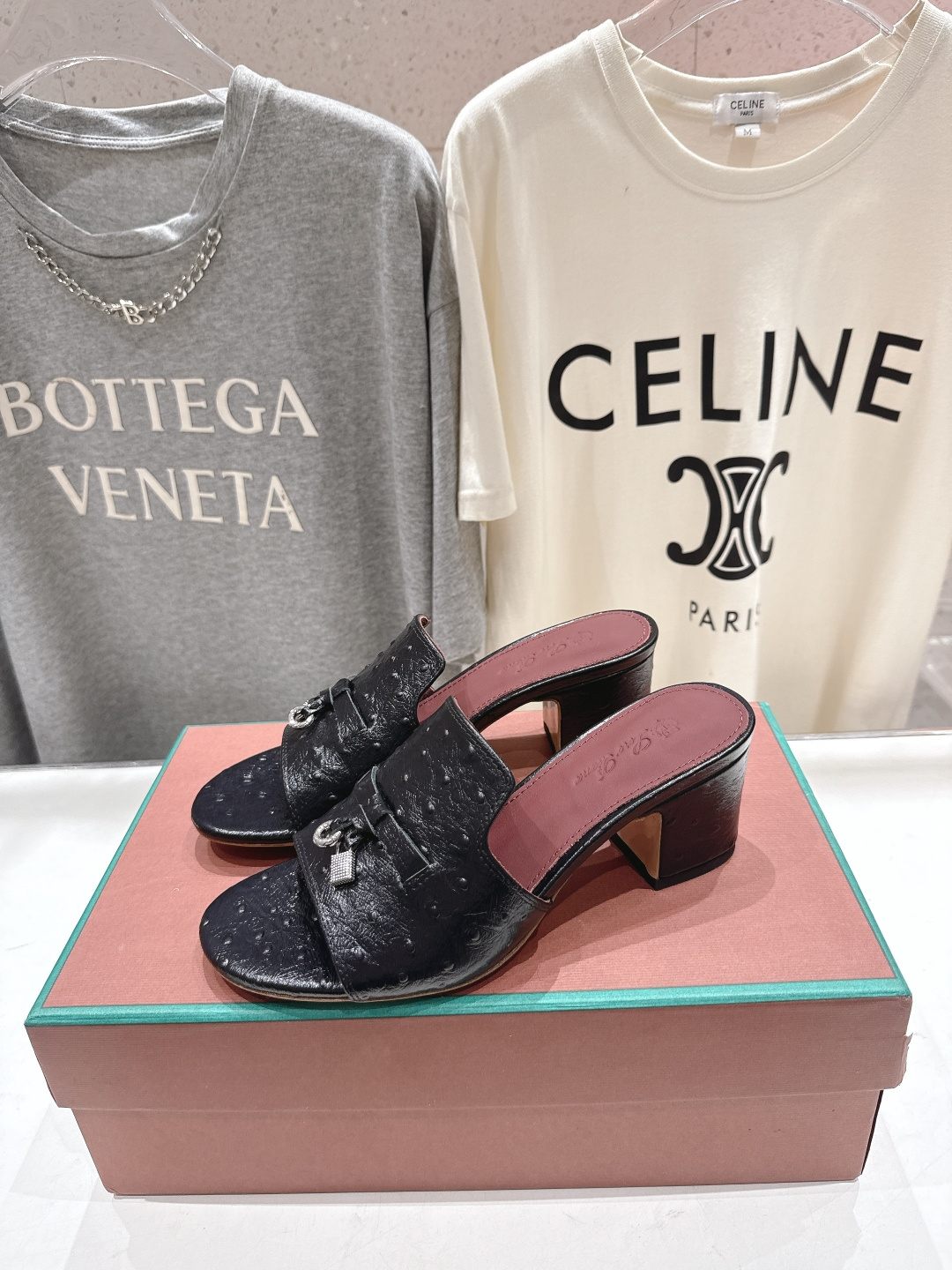 高版本出厂Loro Piana* LP ||诺悠翩雅2026ss夏季新款高跟拖鞋‼️【市场顶级品质】𝐋𝐩