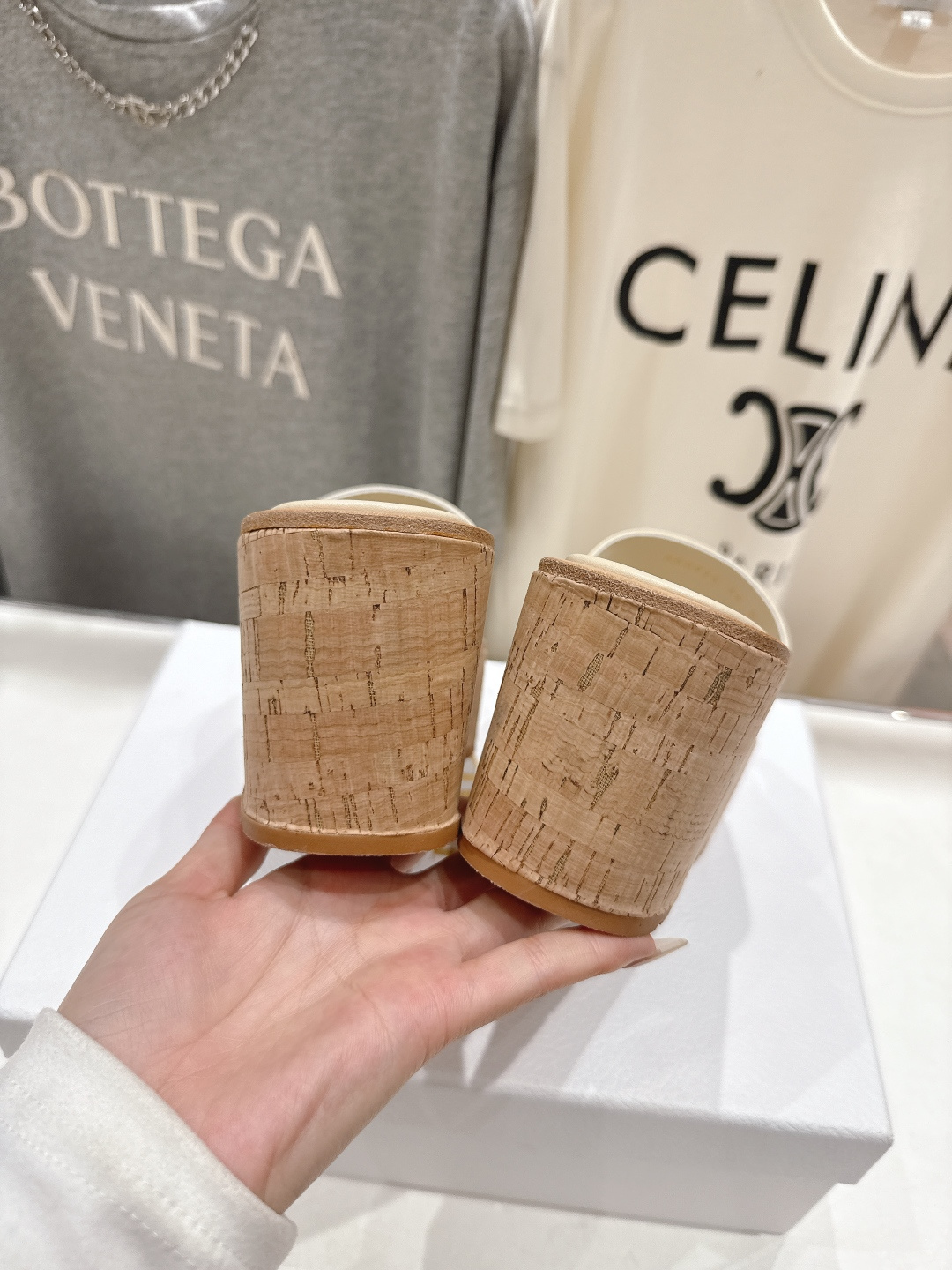 高版本出厂 Dior*迪奥F019 D家2026ss春夏新款仙女风坡跟厚底拖鞋1:1原版复刻 市面上最高