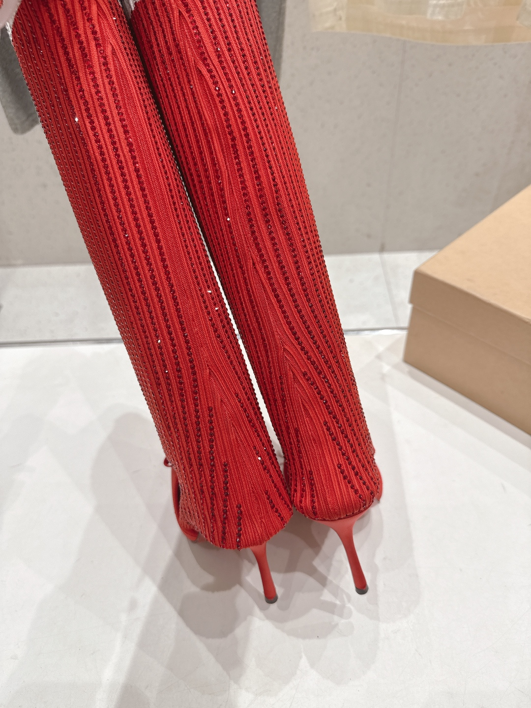 高版本出厂 Christian Loubotti CL红底鞋F030 2026ss新款蝴蝶结仙女风高跟鞋