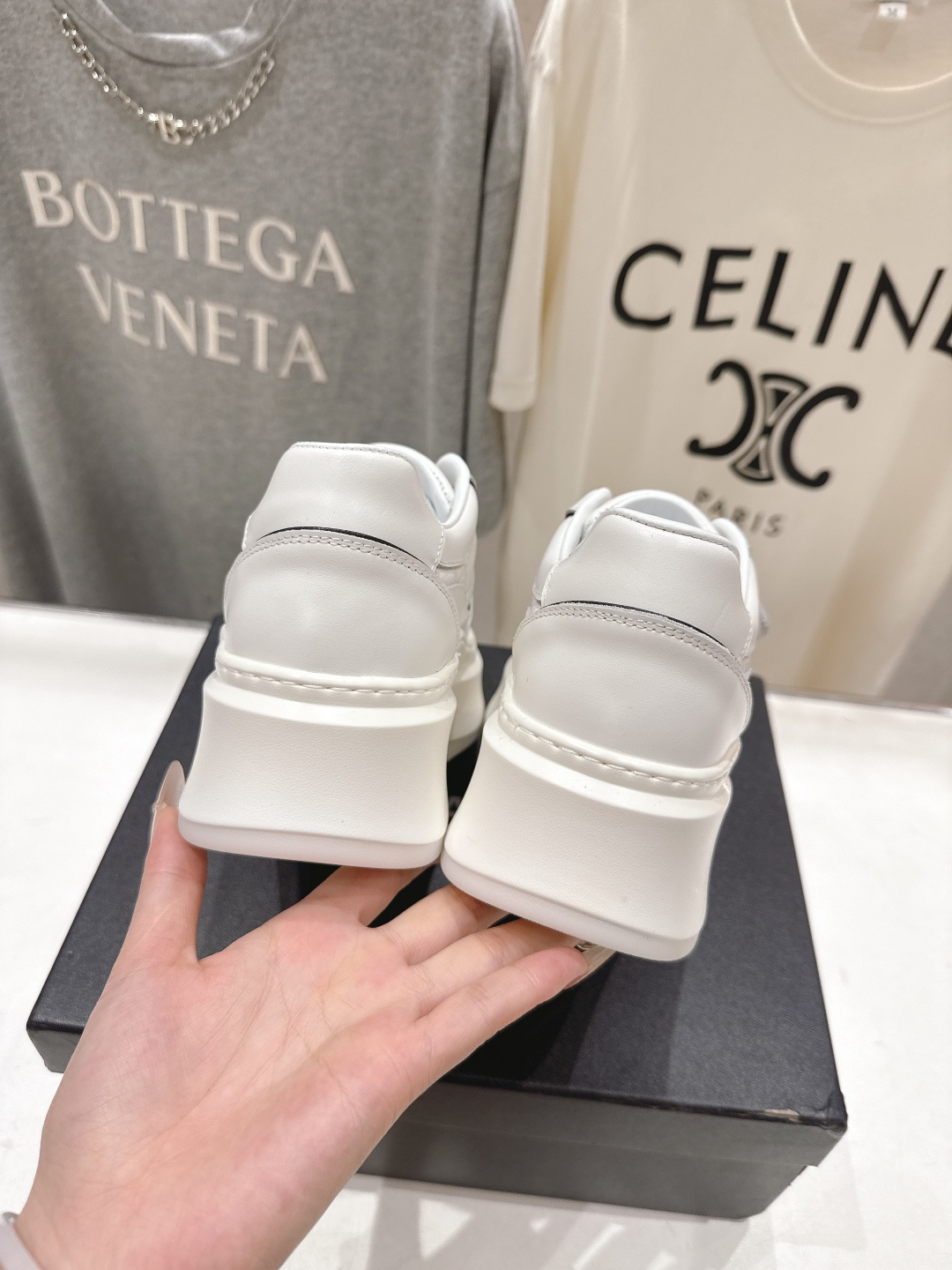 高版本出厂 Chanel* 小香2026ss 最新饼干鞋目前超级流行的厚底饼干鞋，熊猫鞋休闲鞋网红明星小