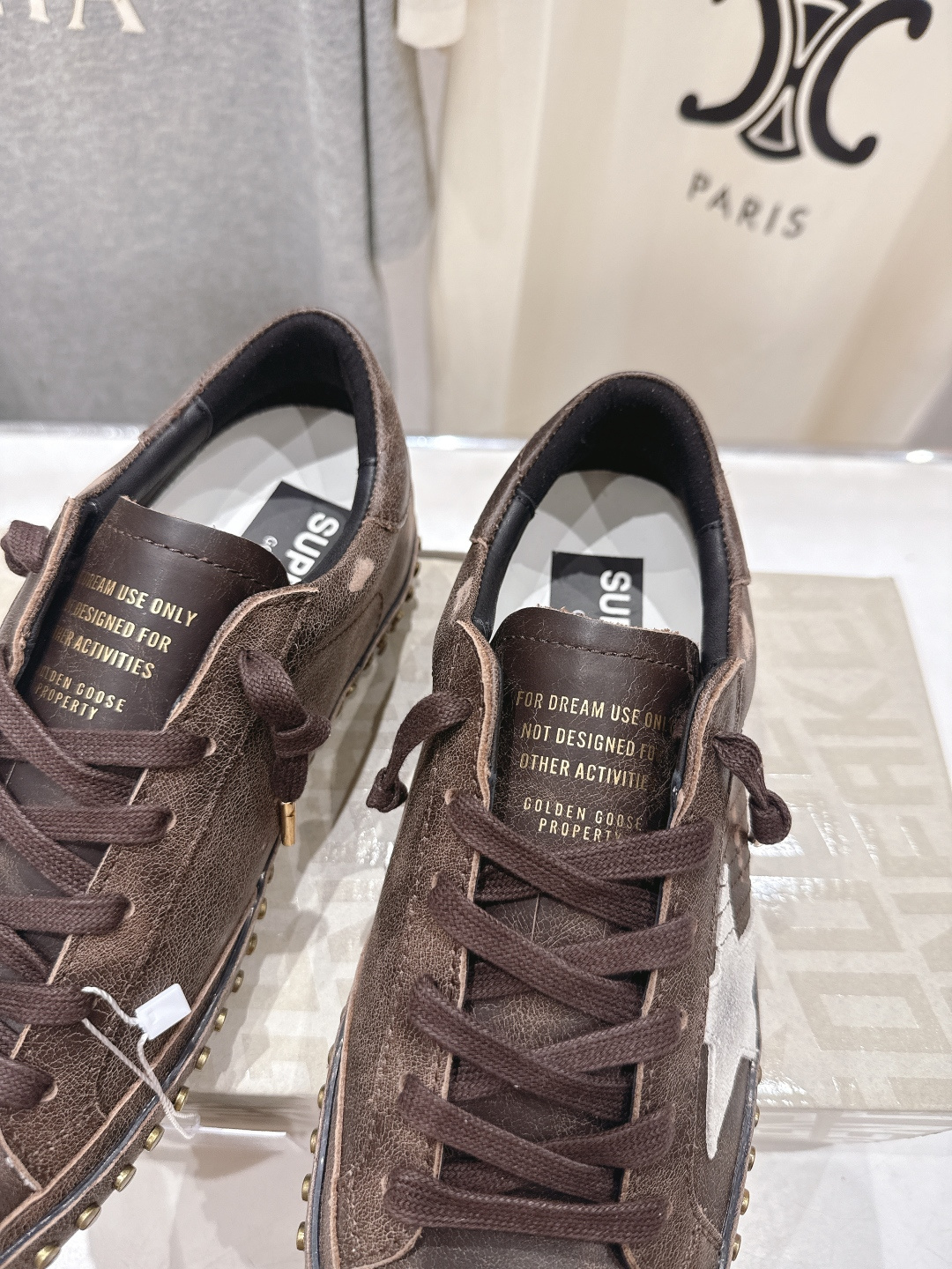 顶级版本 莞货 GGDB~~新款做旧脏脏鞋德训鞋休闲鞋新款Golden Goose Deluxe Bra