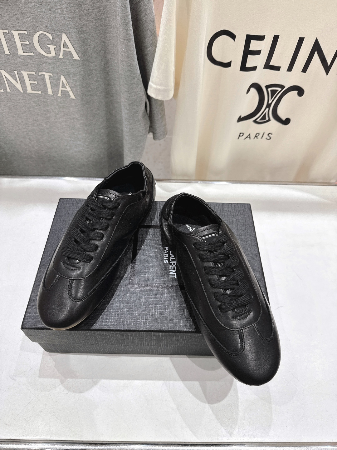 高版本出厂 SAINT LAURENT* F049 圣罗兰YSL 2026ss春夏新款休闲鞋薄底阿甘鞋上