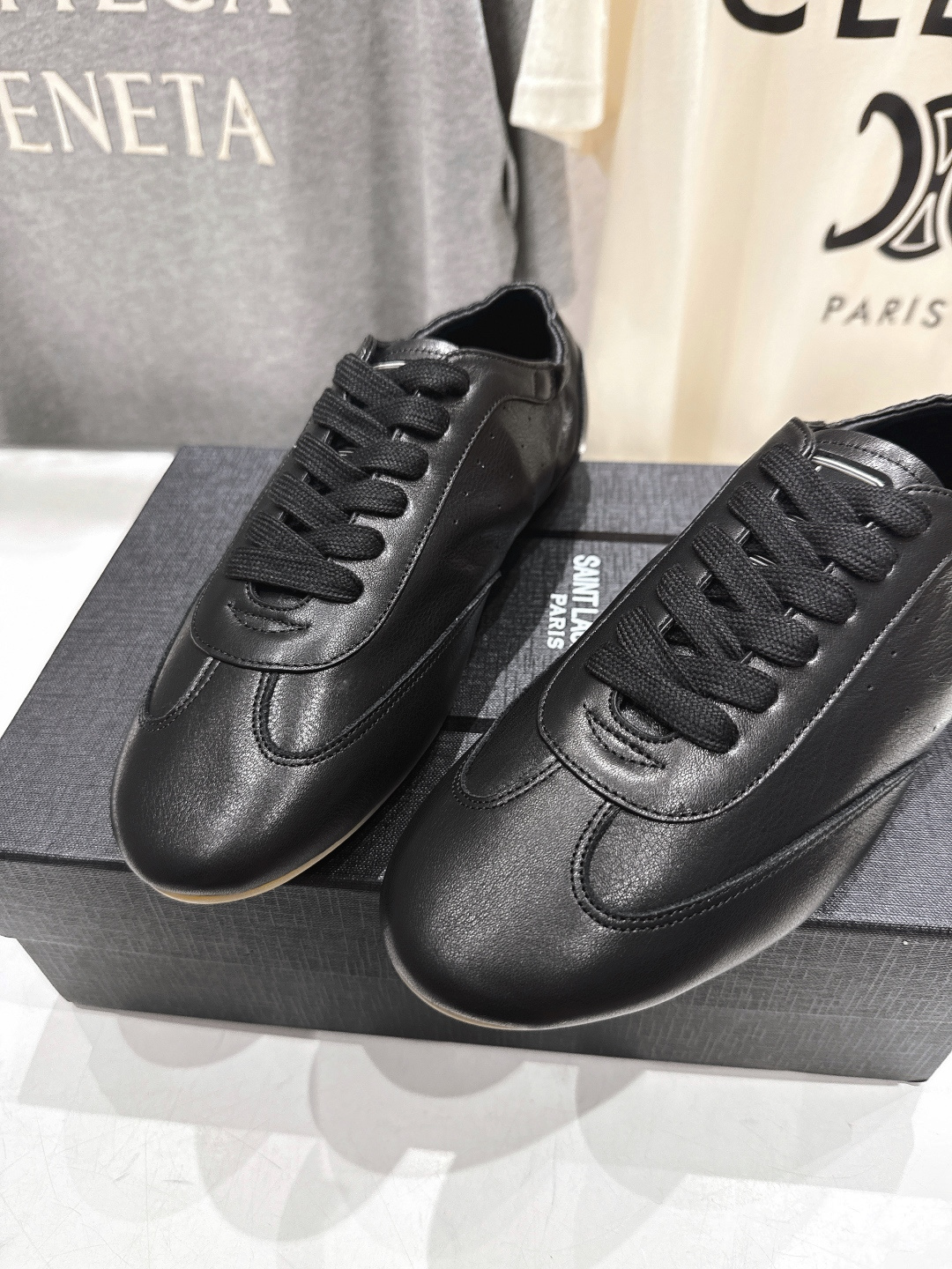高版本出厂 SAINT LAURENT* F049 圣罗兰YSL 2026ss春夏新款休闲鞋薄底阿甘鞋上