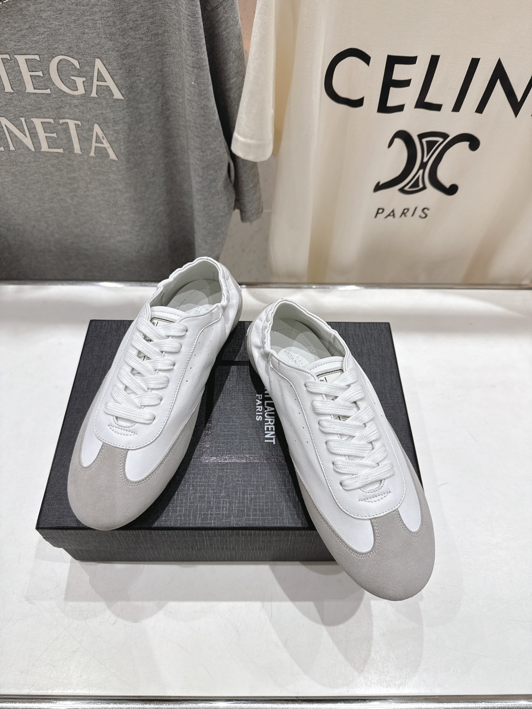 高版本出厂 SAINT LAURENT* F049 圣罗兰YSL 2026ss春夏新款休闲鞋薄底阿甘鞋上