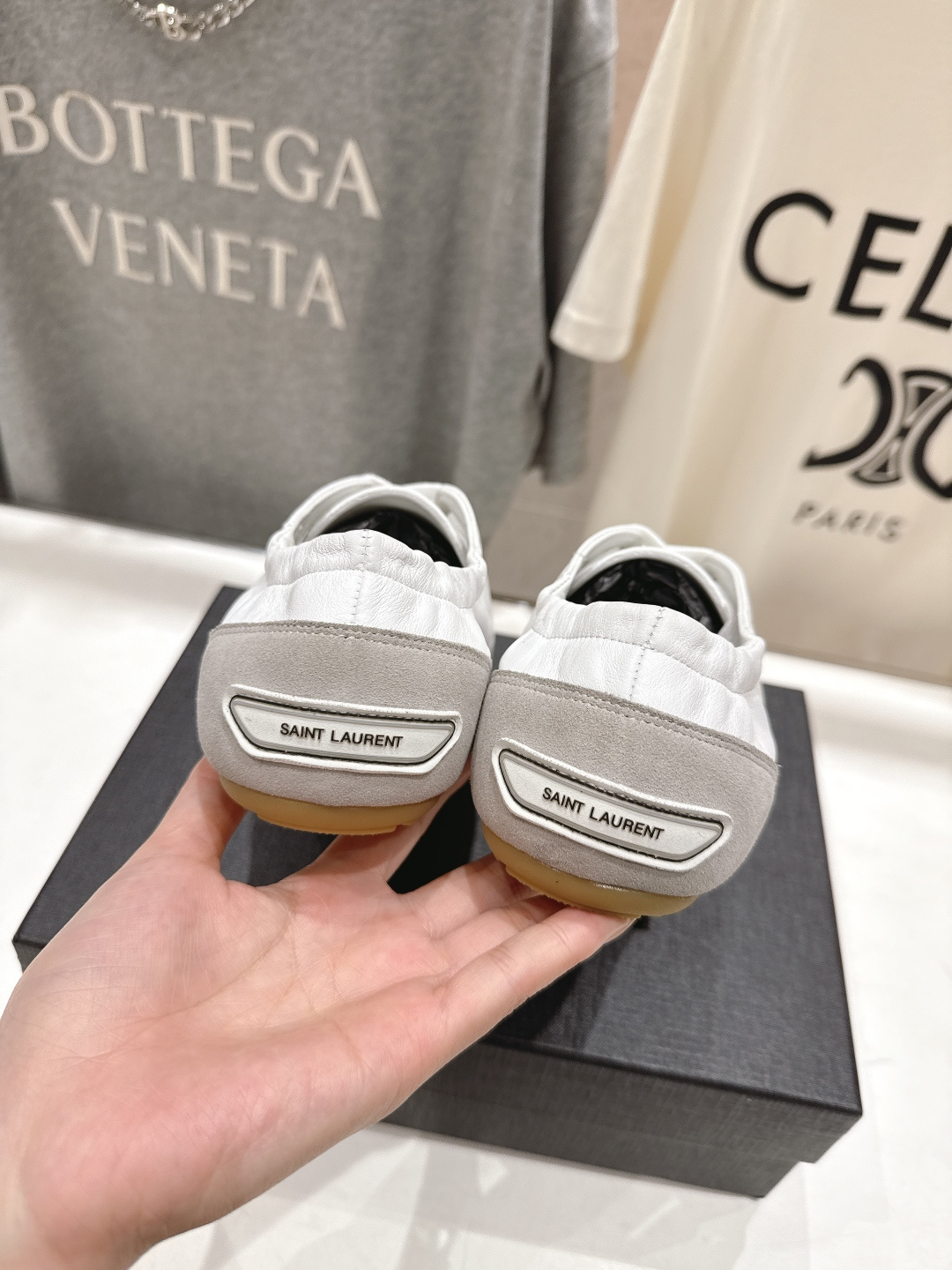 高版本出厂 SAINT LAURENT* F049 圣罗兰YSL 2026ss春夏新款休闲鞋薄底阿甘鞋上