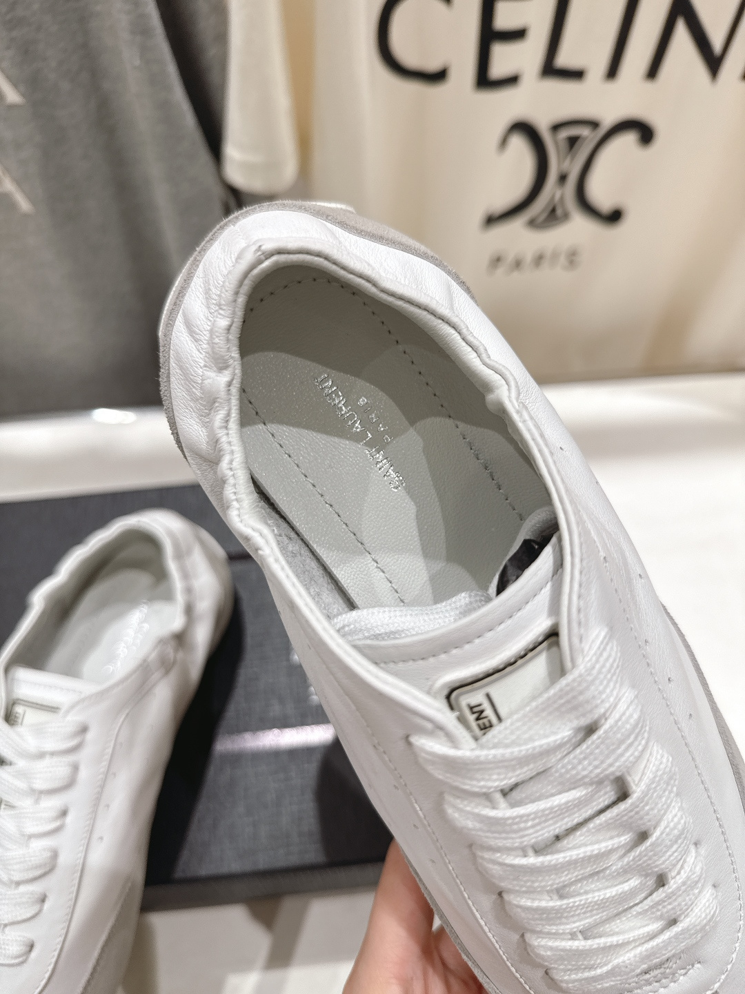 高版本出厂 SAINT LAURENT* F049 圣罗兰YSL 2026ss春夏新款休闲鞋薄底阿甘鞋上