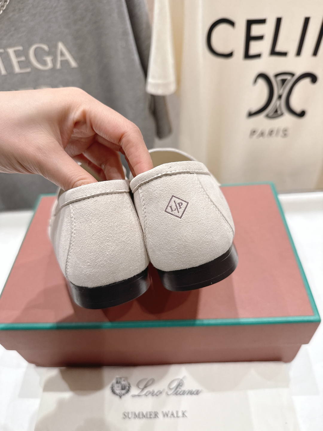 高版本出厂 男码+20 Loro Piana* LP诺悠翩雅‖2026ss专柜同步新款平底鞋一脚蹬乐福鞋