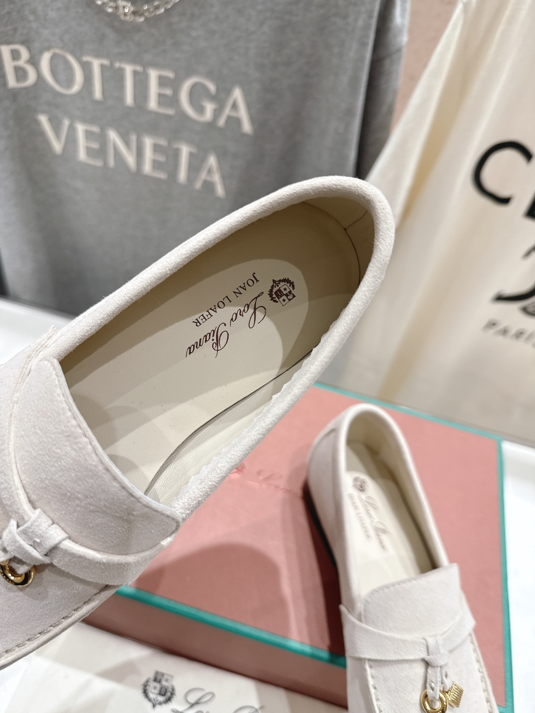 高版本出厂 男码+20 Loro Piana* LP诺悠翩雅‖2026ss专柜同步新款平底鞋一脚蹬乐福鞋