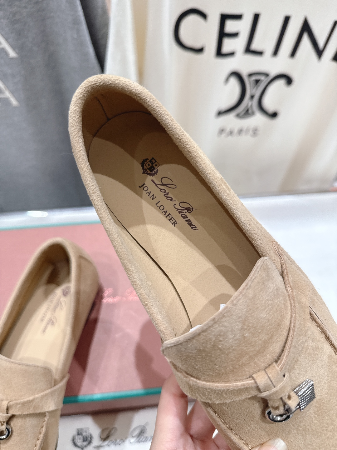 高版本出厂 男码+20 Loro Piana* LP诺悠翩雅‖2026ss专柜同步新款平底鞋一脚蹬乐福鞋