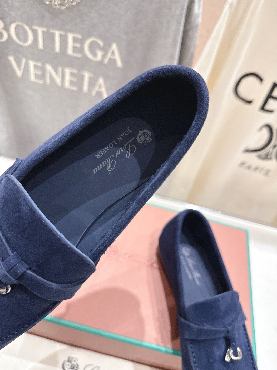 高版本出厂 男码+20 Loro Piana* LP诺悠翩雅‖2026ss专柜同步新款平底鞋一脚蹬乐福鞋