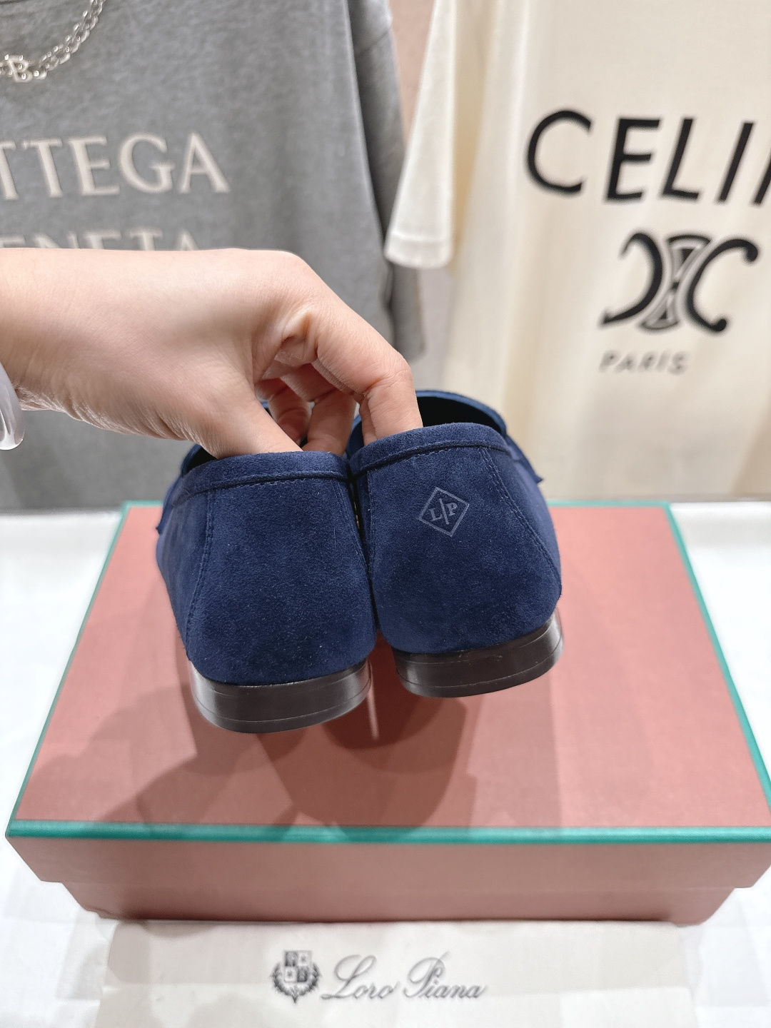 高版本出厂 男码+20 Loro Piana* LP诺悠翩雅‖2026ss专柜同步新款平底鞋一脚蹬乐福鞋