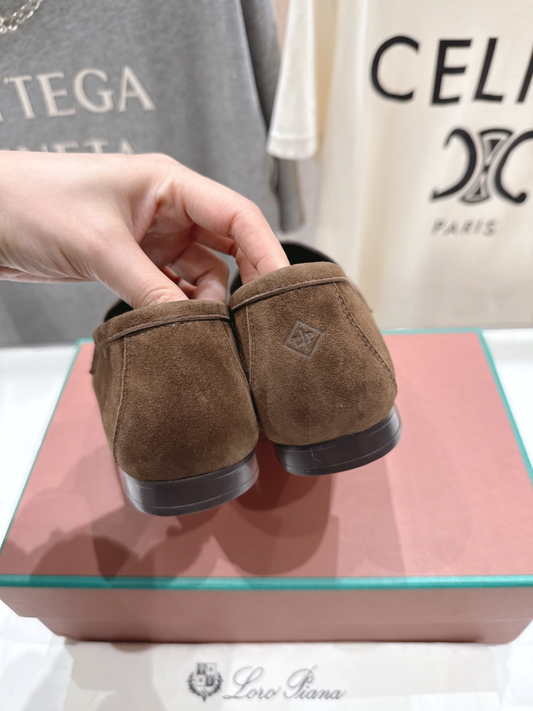 高版本出厂 男码+20 Loro Piana* LP诺悠翩雅‖2026ss专柜同步新款平底鞋一脚蹬乐福鞋