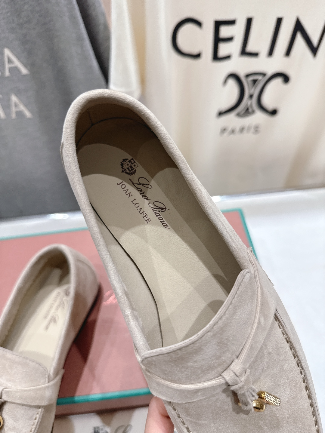 高版本出厂 男码+20 Loro Piana* LP诺悠翩雅‖2026ss专柜同步新款平底鞋一脚蹬乐福鞋