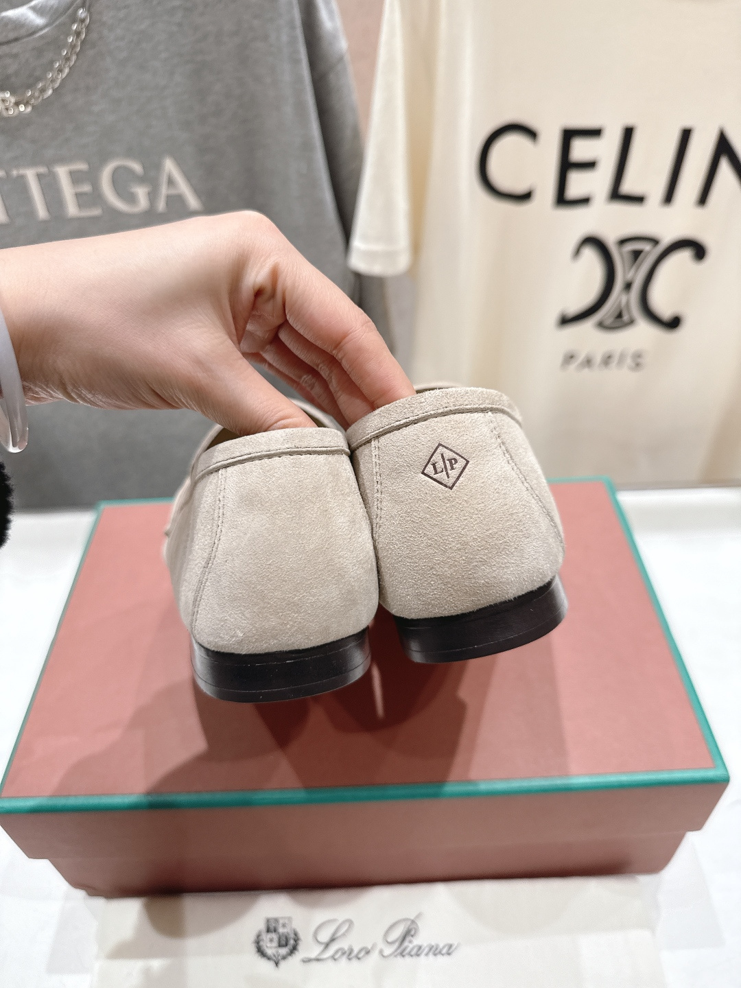 高版本出厂 男码+20 Loro Piana* LP诺悠翩雅‖2026ss专柜同步新款平底鞋一脚蹬乐福鞋