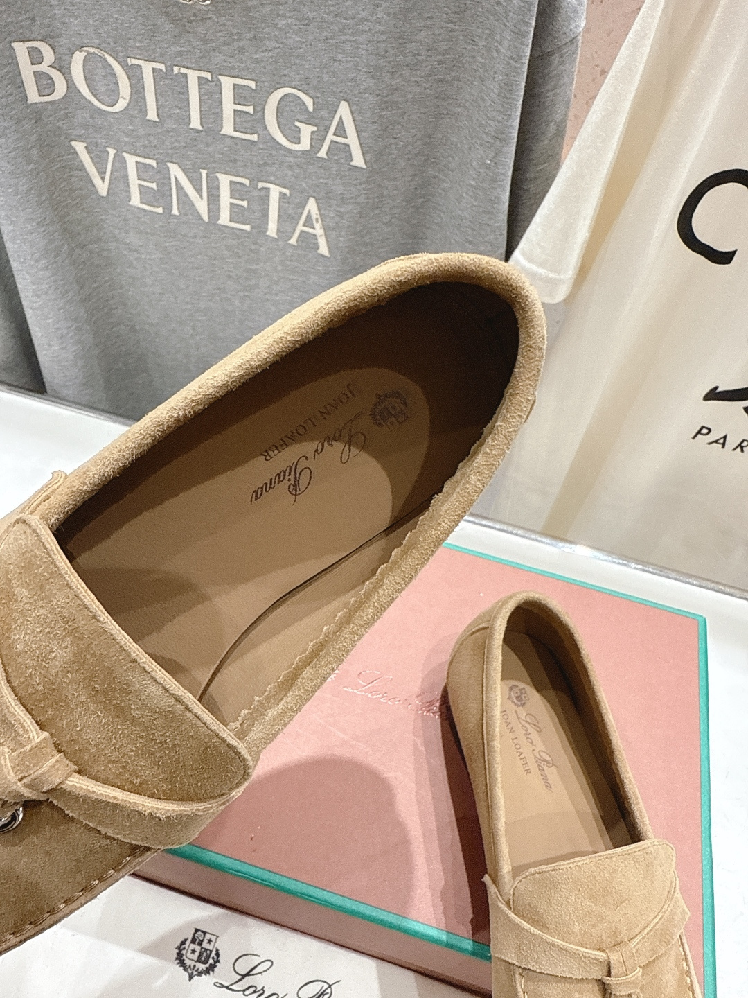 高版本出厂 男码+20 Loro Piana* LP诺悠翩雅‖2026ss专柜同步新款平底鞋一脚蹬乐福鞋