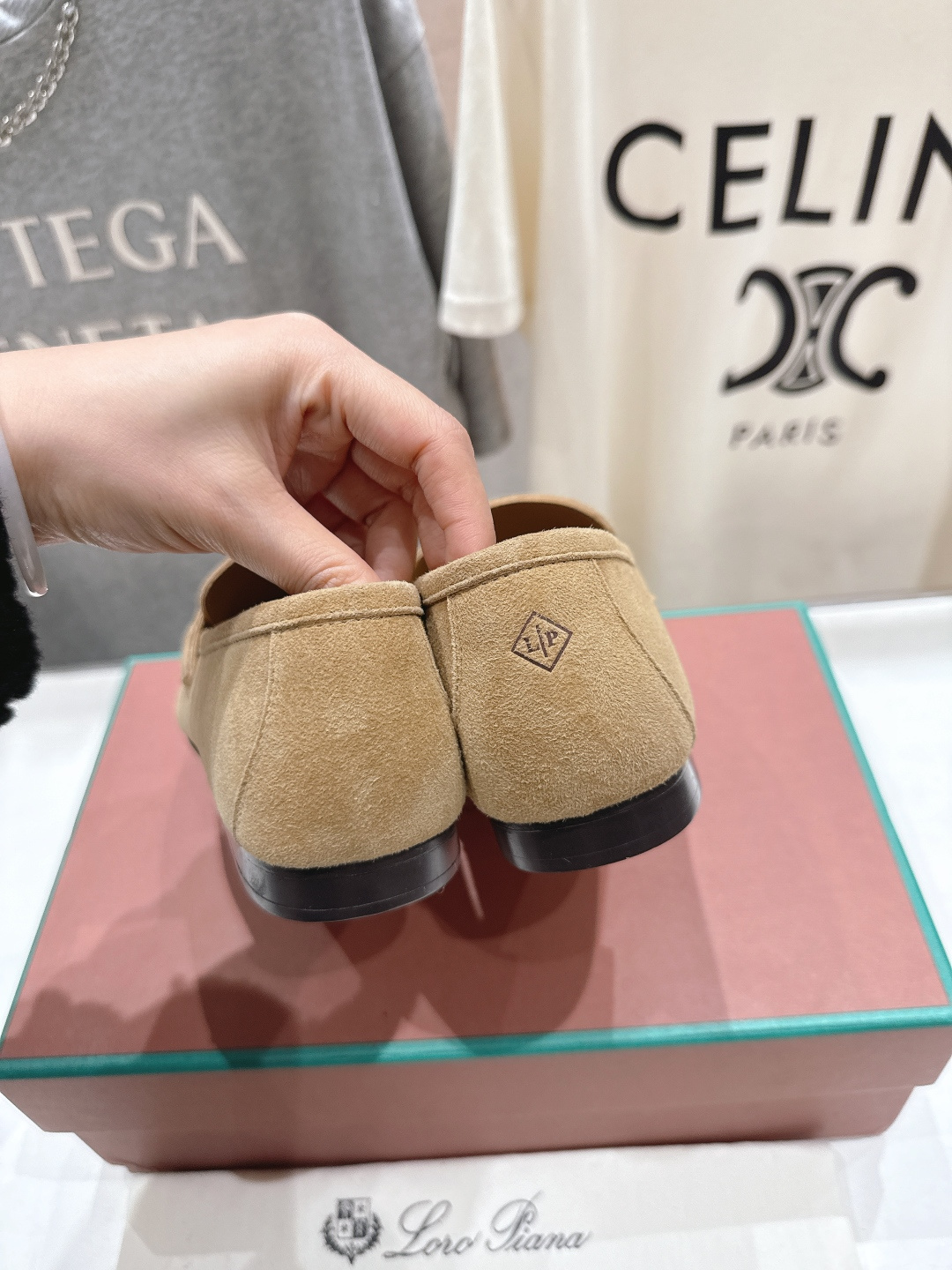 高版本出厂 男码+20 Loro Piana* LP诺悠翩雅‖2026ss专柜同步新款平底鞋一脚蹬乐福鞋