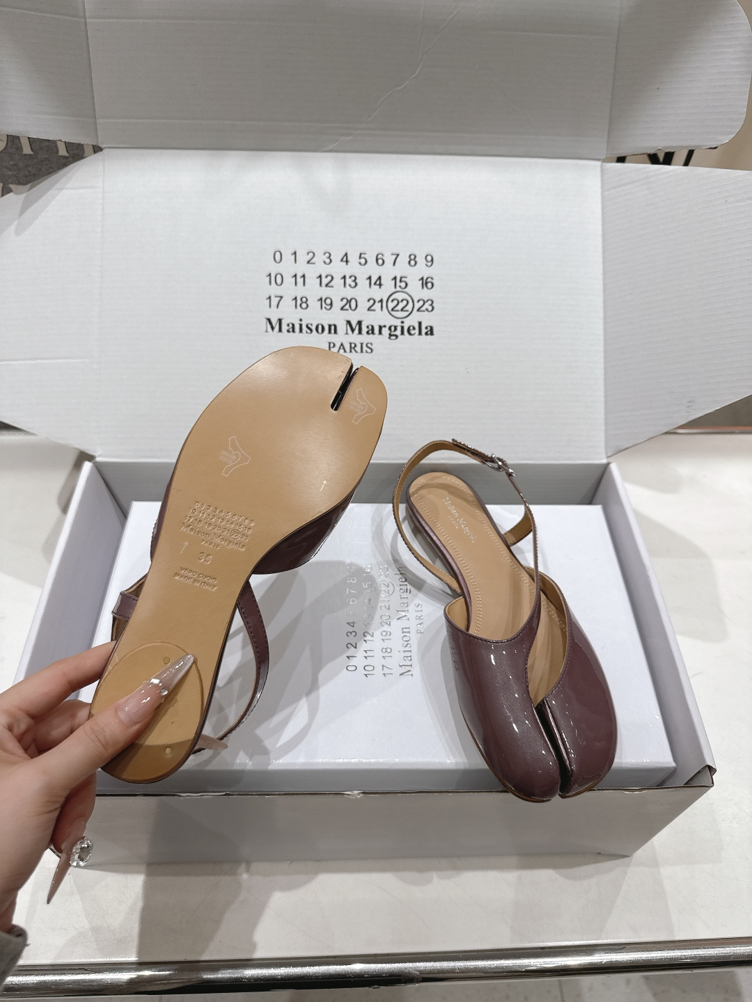 高版本出厂 【Maison Margiela】MM6马吉拉2026ss新品夏季平底分趾凉鞋～夏季百搭款舒