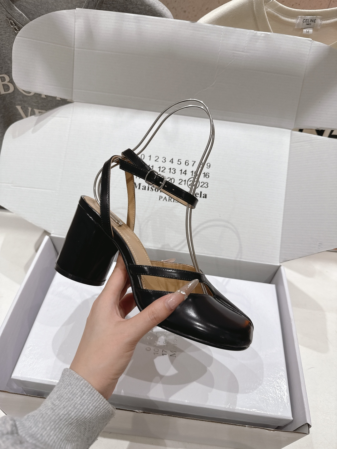 高版本出厂 【Maison Margiela】MM6马吉拉2026ss新品夏季高跟分趾凉鞋～夏季百搭款舒