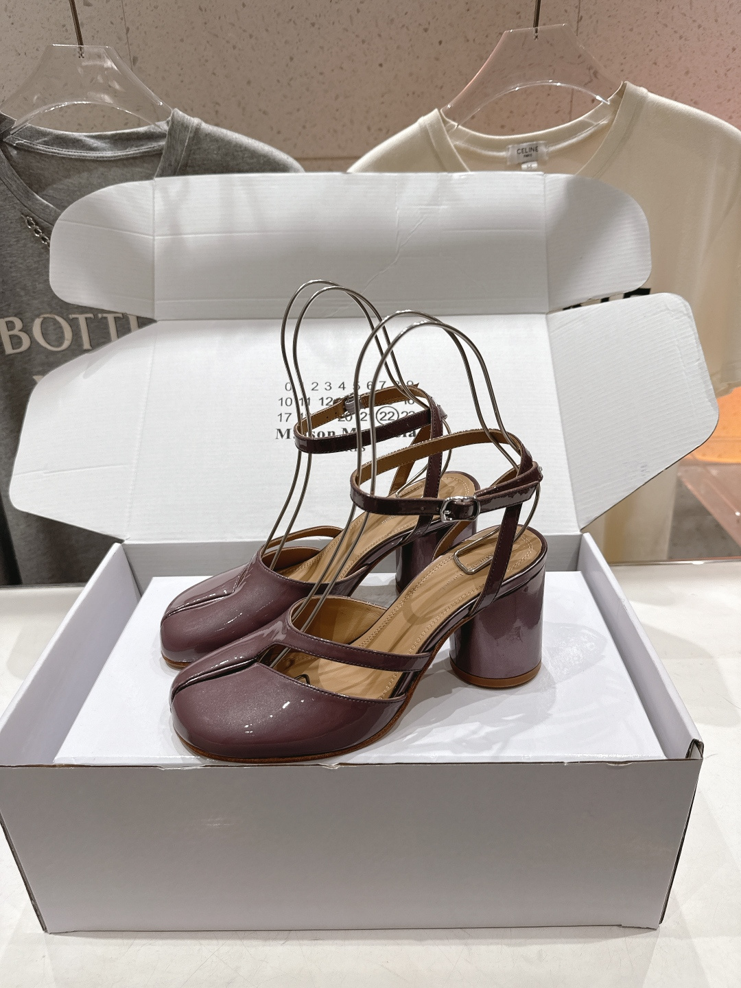 高版本出厂 【Maison Margiela】MM6马吉拉2026ss新品夏季高跟分趾凉鞋～夏季百搭款舒