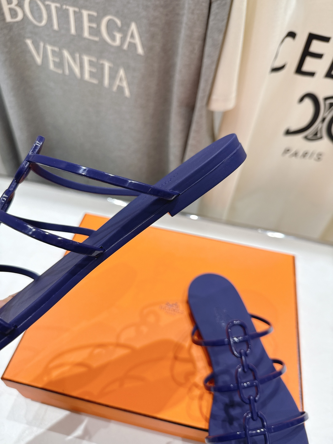 高版本出厂 Hermes/爱马仕F036 H家2026ss夏季新款 Extra度假风平底夹脚沙滩女拖鞋H