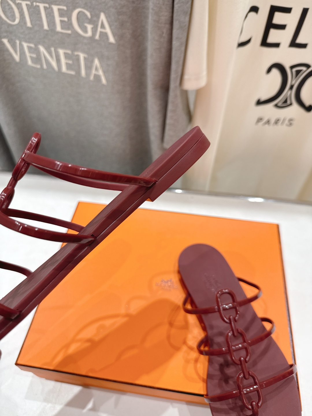 高版本出厂 Hermes/爱马仕F036 H家2026ss夏季新款 Extra度假风平底夹脚沙滩女拖鞋H