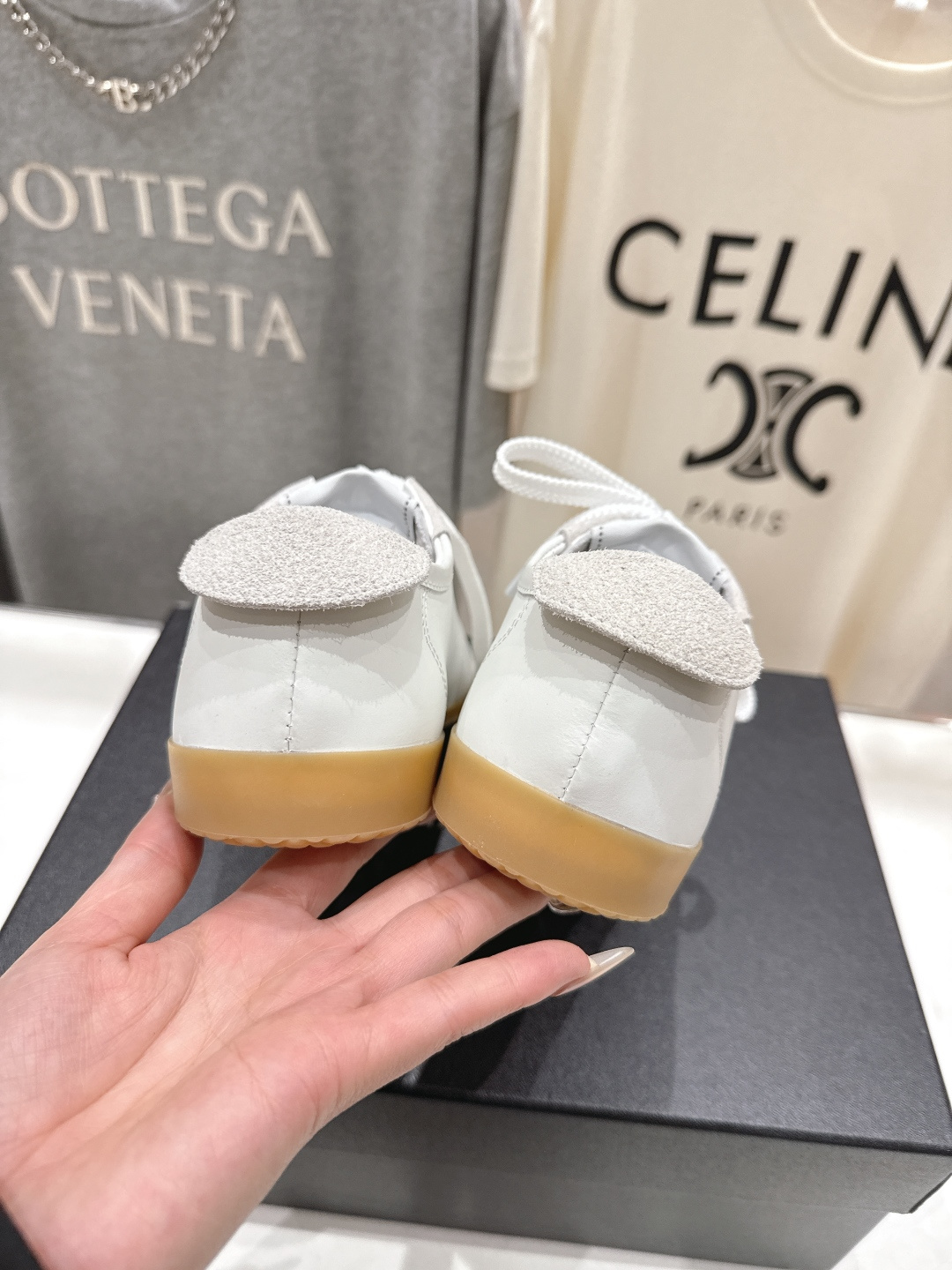 高版本出厂 Chanel*香奈儿 小香F015 2026ss早春新款平底系带熊猫鞋休闲运动鞋饼干鞋阿甘鞋