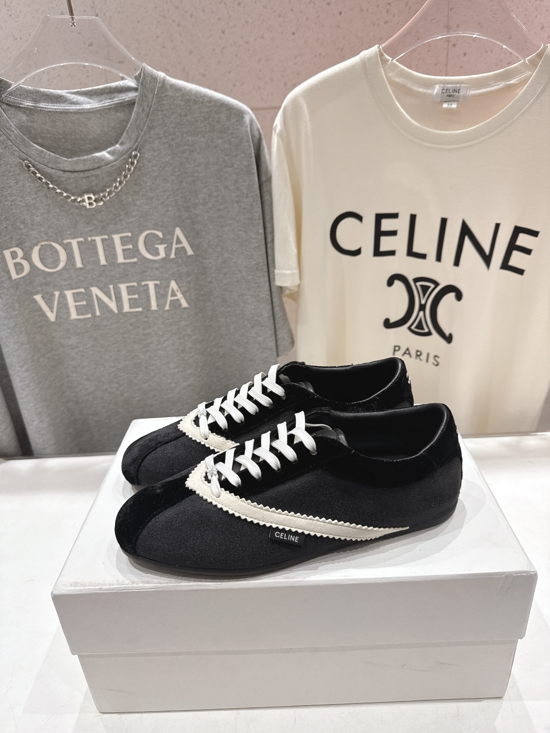 高版本出厂 Celine*思琳赛琳F035 2026ss新款系带休闲鞋德训鞋阿甘鞋小红书种草款，简单利落