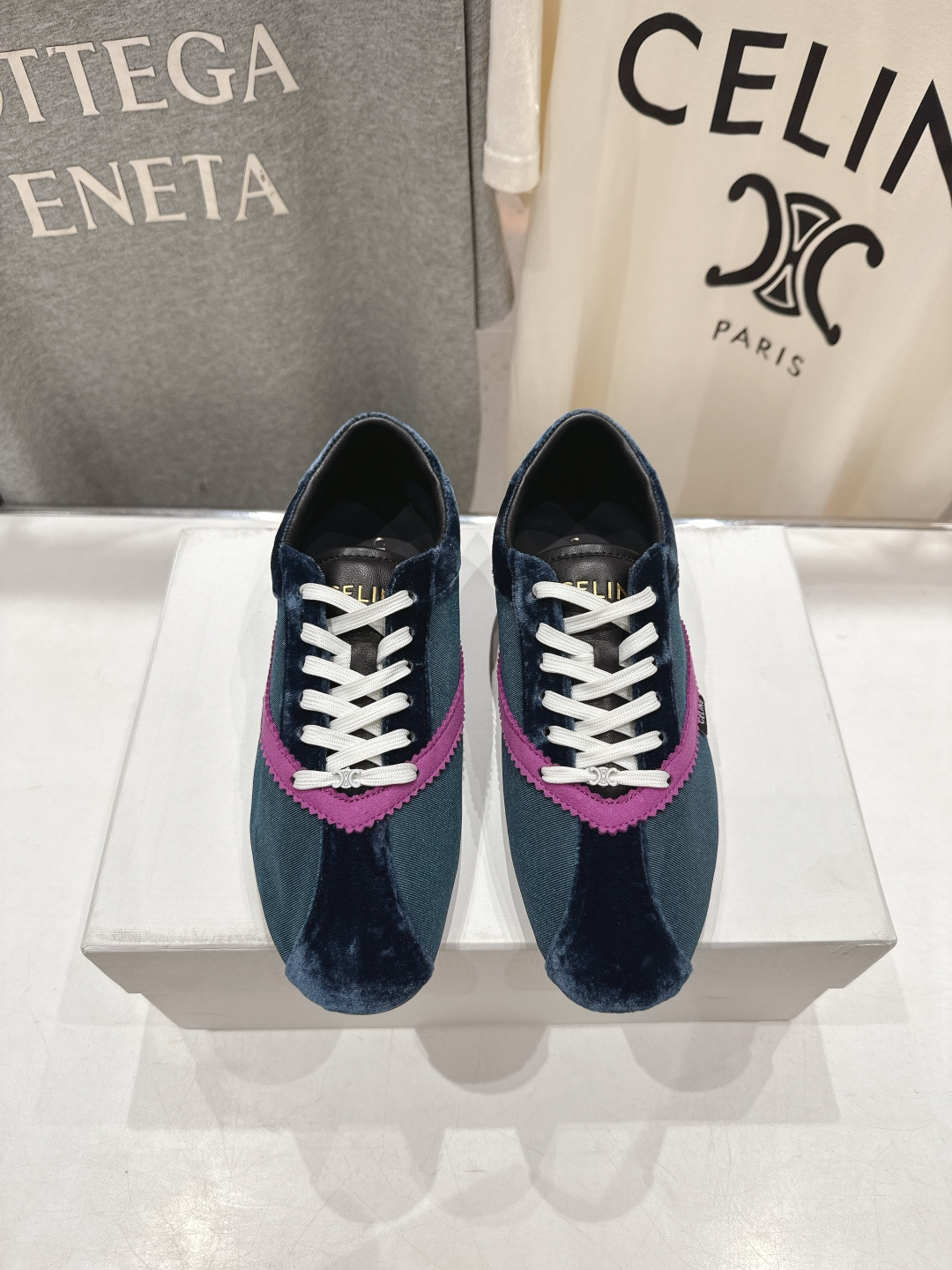 高版本出厂 Celine*思琳赛琳F035 2026ss新款系带休闲鞋德训鞋阿甘鞋小红书种草款，简单利落