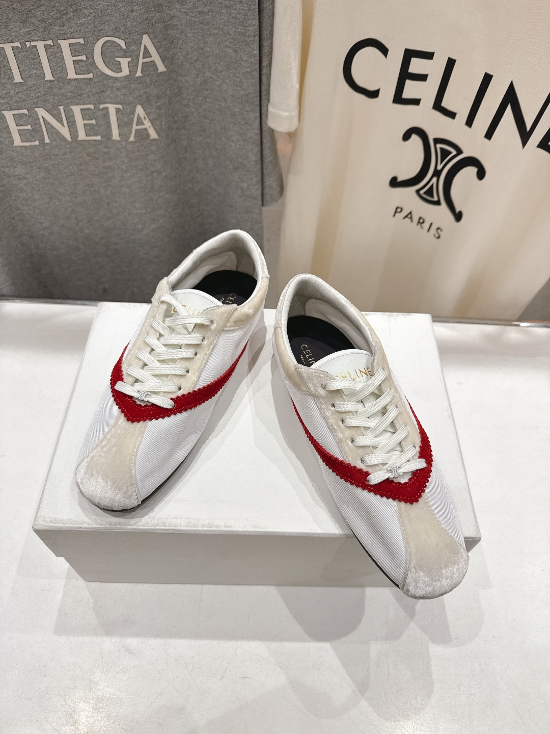 高版本出厂 Celine*思琳赛琳F035 2026ss新款系带休闲鞋德训鞋阿甘鞋小红书种草款，简单利落