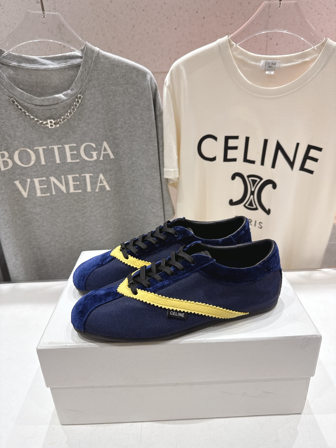 高版本出厂 Celine*思琳赛琳F035 2026ss新款系带休闲鞋德训鞋阿甘鞋小红书种草款，简单利落