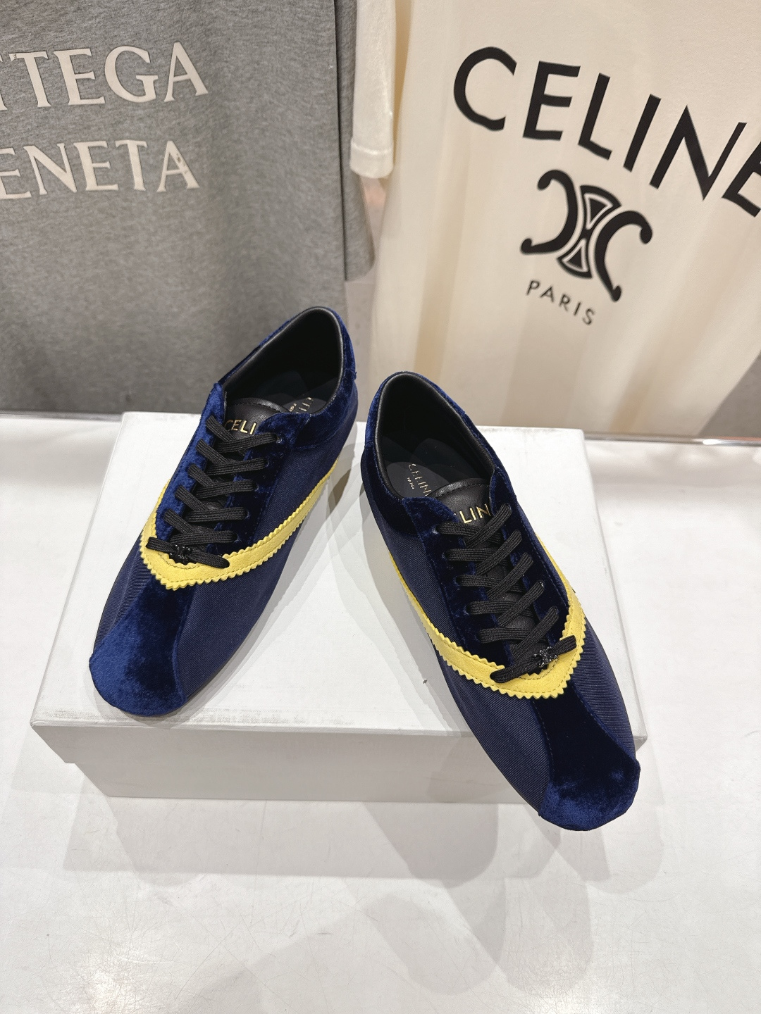 高版本出厂 Celine*思琳赛琳F035 2026ss新款系带休闲鞋德训鞋阿甘鞋小红书种草款，简单利落