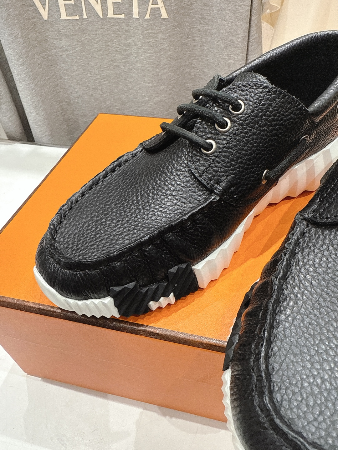 高版本出厂 男码+10 Hermes/爱马仕H家F056 26ss新款情侣运动休闲鞋跑步鞋～市场顶级版本