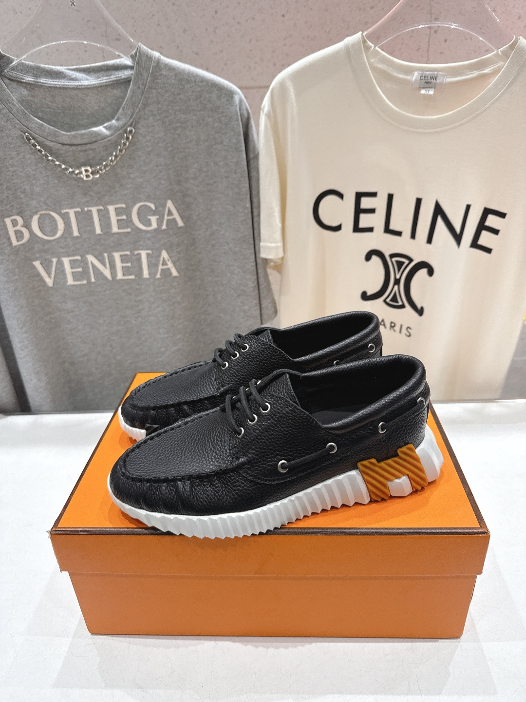 高版本出厂 男码+10 Hermes/爱马仕H家F056 26ss新款情侣运动休闲鞋跑步鞋～市场顶级版本