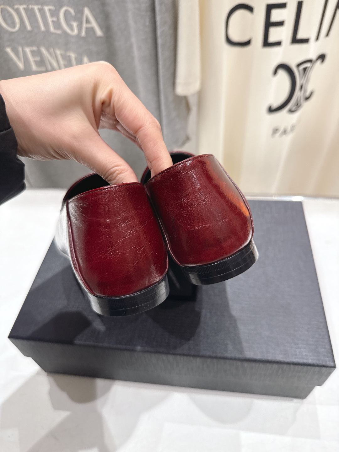 高版本出厂 SAINT LAURENT/圣罗兰YSL 26ss爆款平底玛丽珍踩跟一脚蹬乐福鞋，2026全