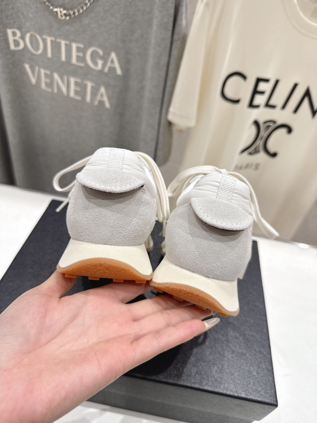 高版本出厂 Chanel香奈儿F022 小香 2026ss走秀新款系带熊猫鞋休闲鞋运动鞋 饼干鞋顶级版本