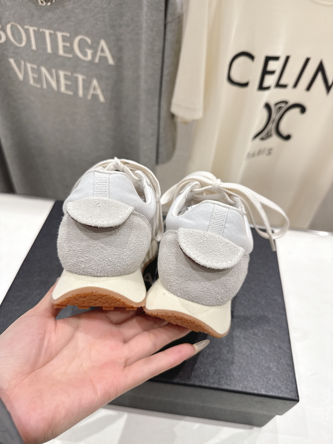 高版本出厂 Chanel香奈儿F022 小香 2026ss走秀新款系带熊猫鞋休闲鞋运动鞋 饼干鞋顶级版本