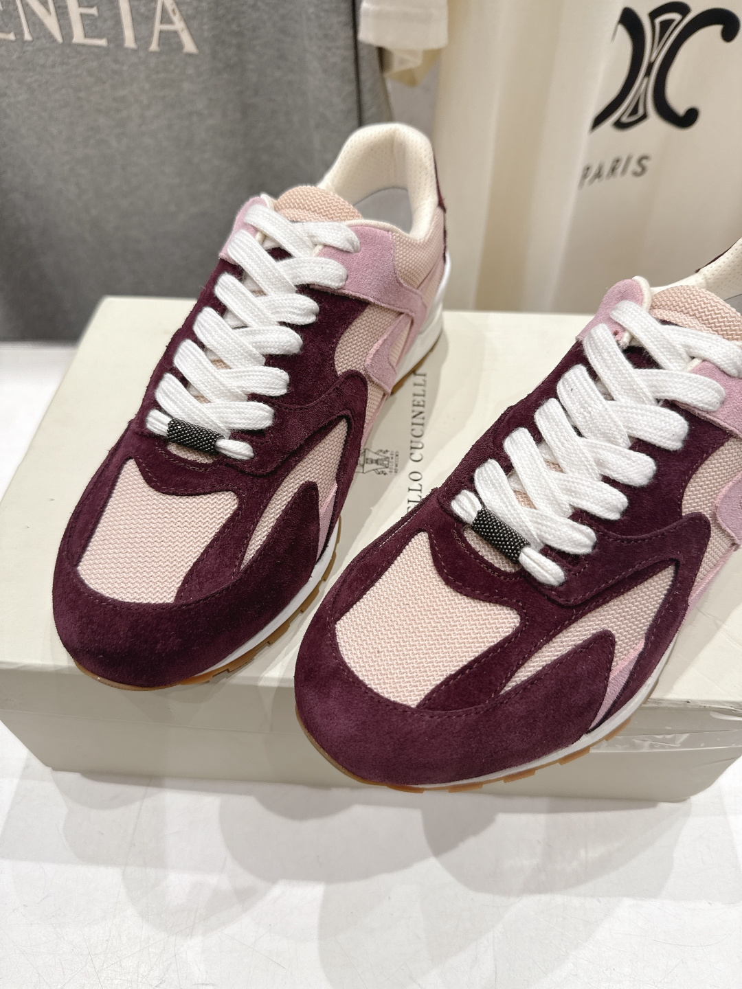 高版本出厂 Brunello Cucinelli 新款BC经典休闲鞋运动鞋系列单鞋BC是意大利知名品牌，