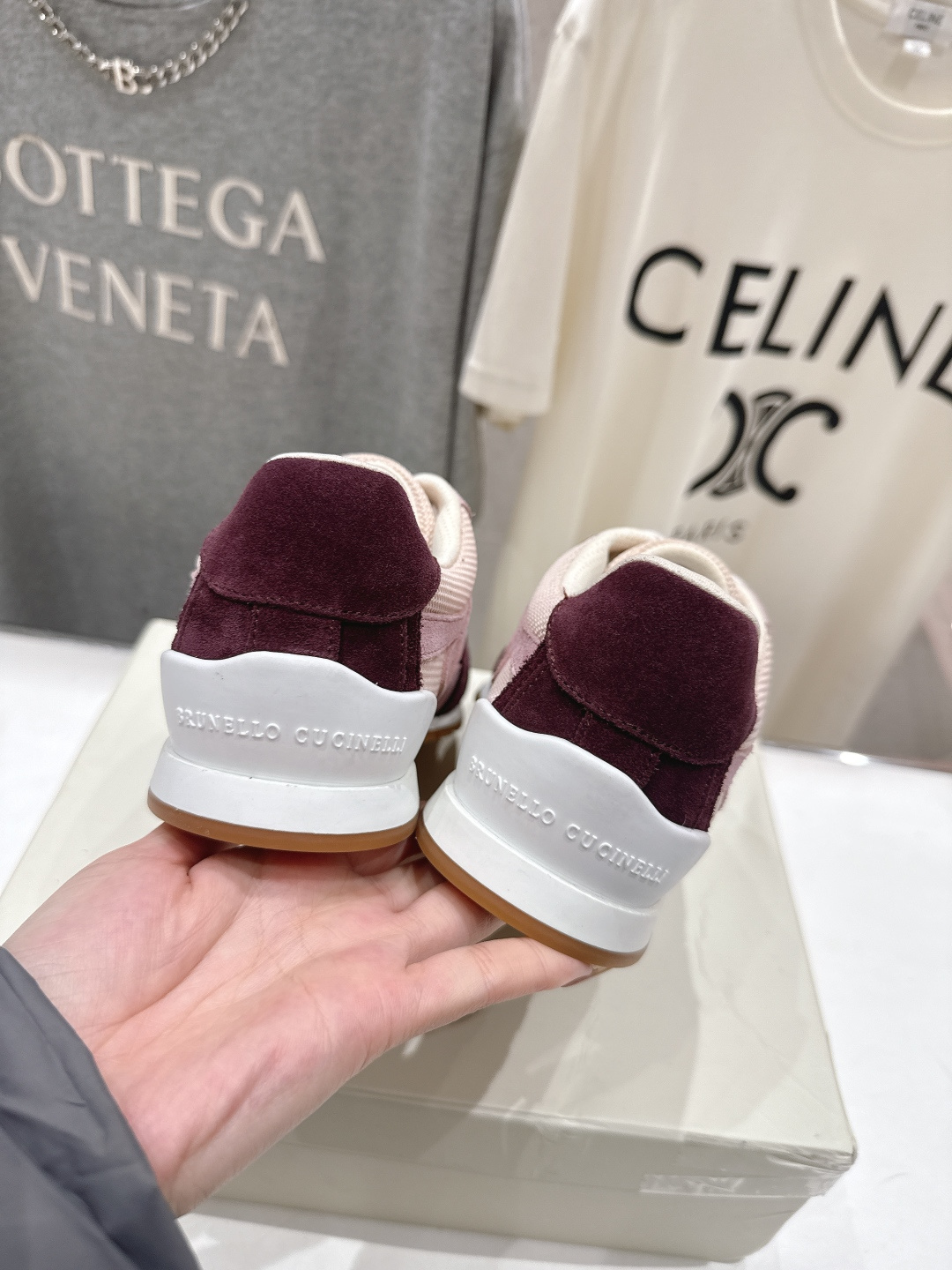 高版本出厂 Brunello Cucinelli 新款BC经典休闲鞋运动鞋系列单鞋BC是意大利知名品牌，