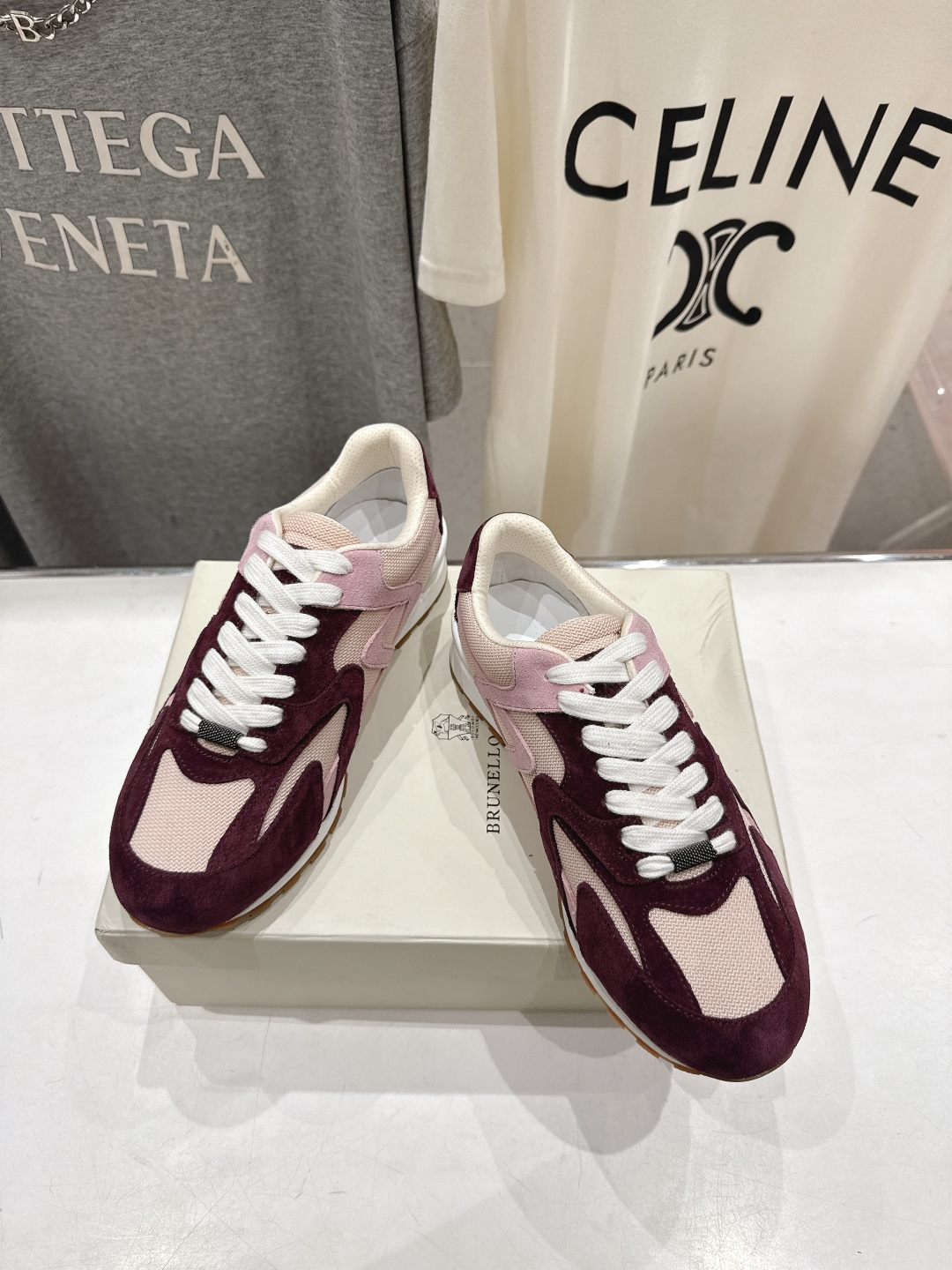 高版本出厂 Brunello Cucinelli 新款BC经典休闲鞋运动鞋系列单鞋BC是意大利知名品牌，