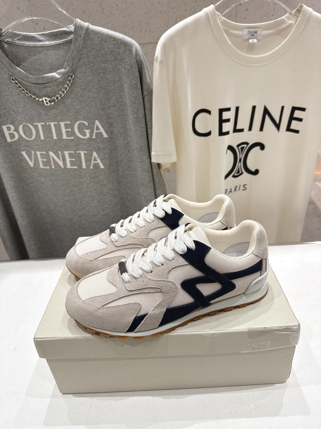 高版本出厂 Brunello Cucinelli 新款BC经典休闲鞋运动鞋系列单鞋BC是意大利知名品牌，