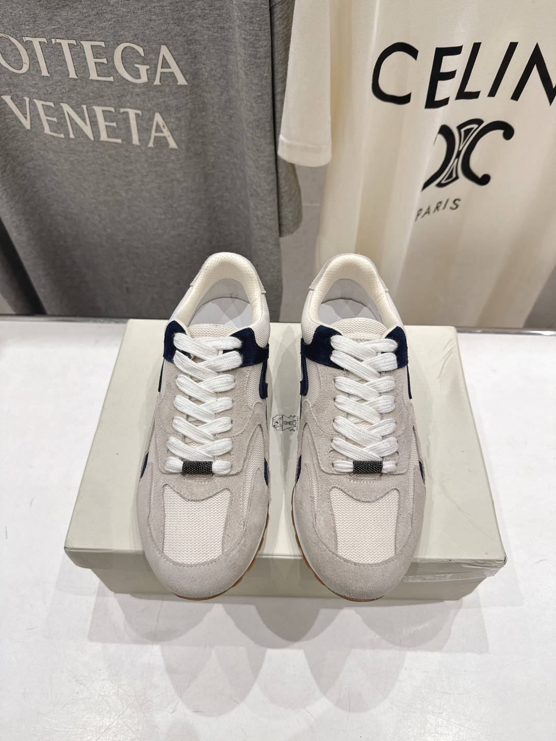 高版本出厂 Brunello Cucinelli 新款BC经典休闲鞋运动鞋系列单鞋BC是意大利知名品牌，