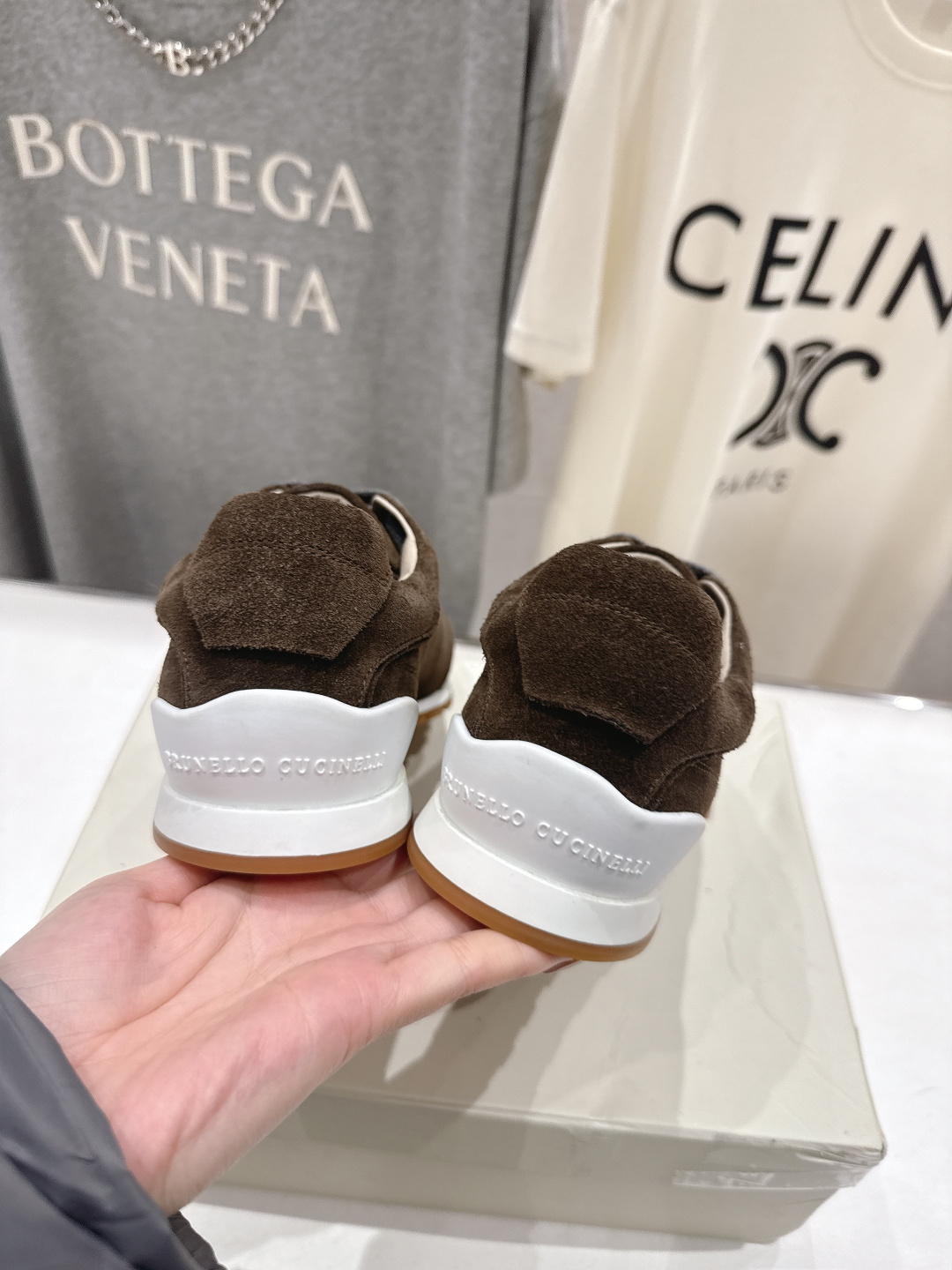 高版本出厂 Brunello Cucinelli 新款BC经典休闲鞋运动鞋系列单鞋BC是意大利知名品牌，