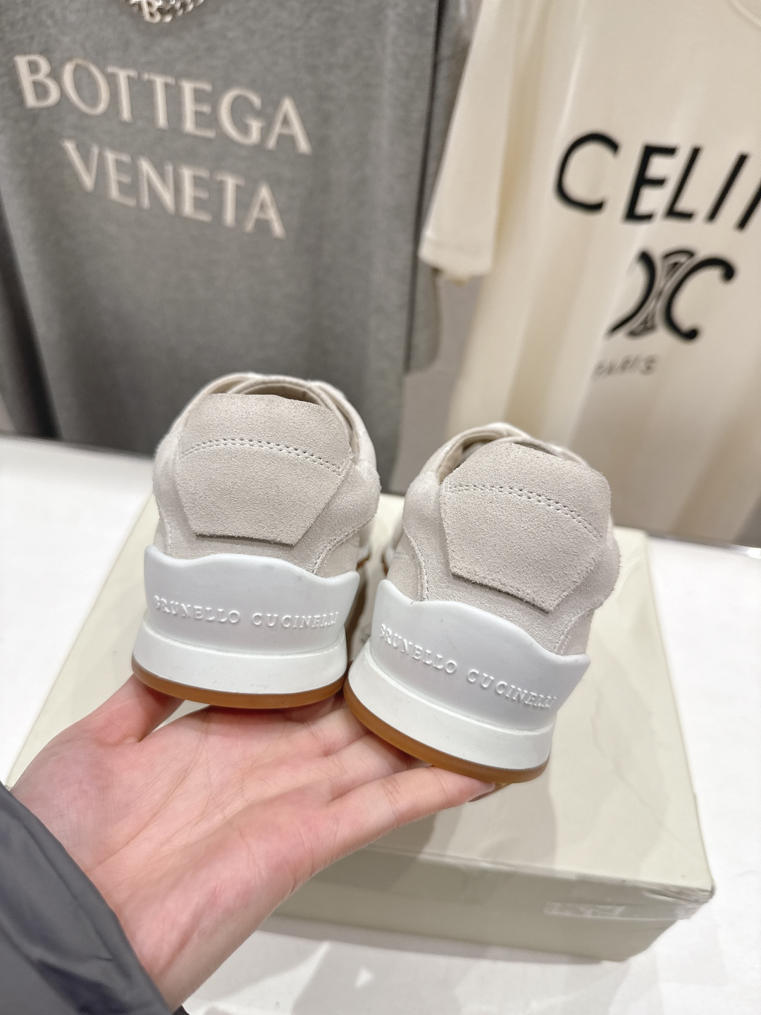 高版本出厂 Brunello Cucinelli 新款BC经典休闲鞋运动鞋系列单鞋BC是意大利知名品牌，