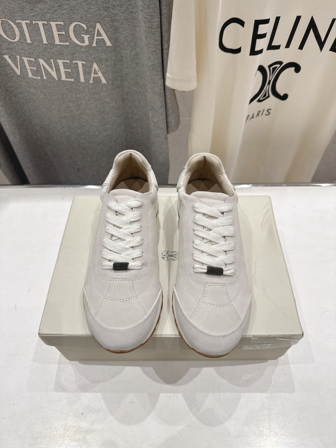 高版本出厂 Brunello Cucinelli 新款BC经典休闲鞋运动鞋系列单鞋BC是意大利知名品牌，