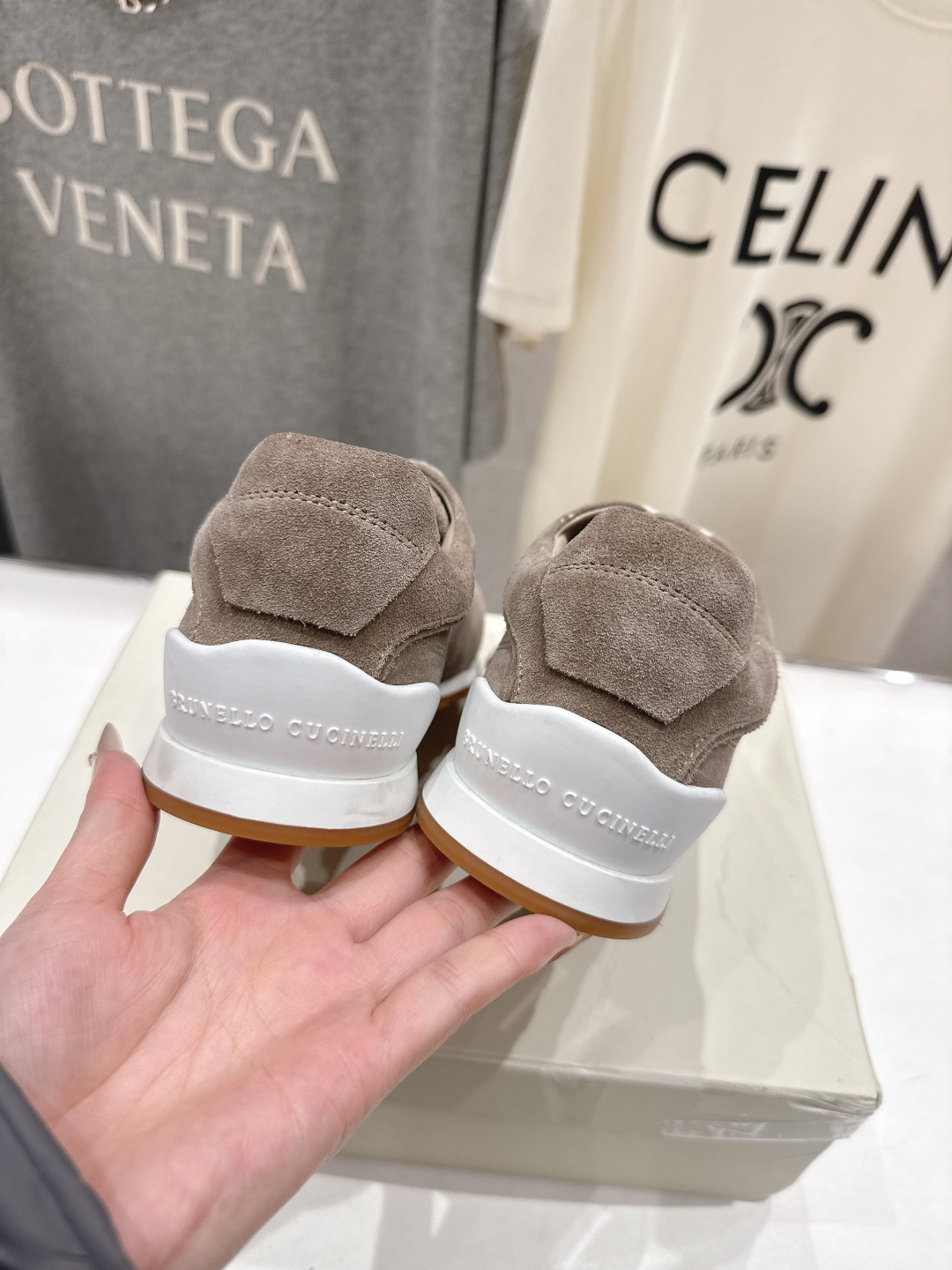 高版本出厂 Brunello Cucinelli 新款BC经典休闲鞋运动鞋系列单鞋BC是意大利知名品牌，