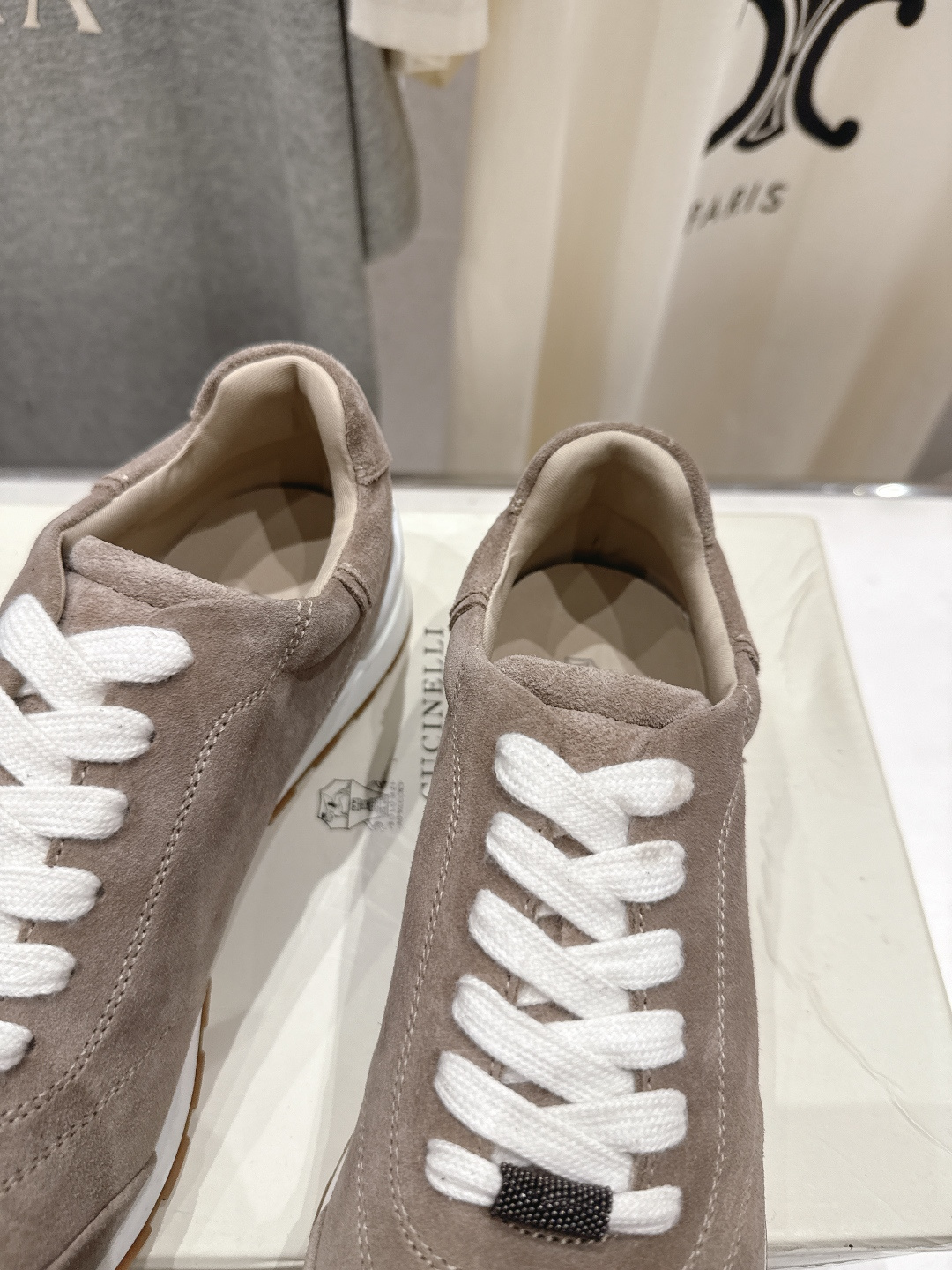 高版本出厂 Brunello Cucinelli 新款BC经典休闲鞋运动鞋系列单鞋BC是意大利知名品牌，