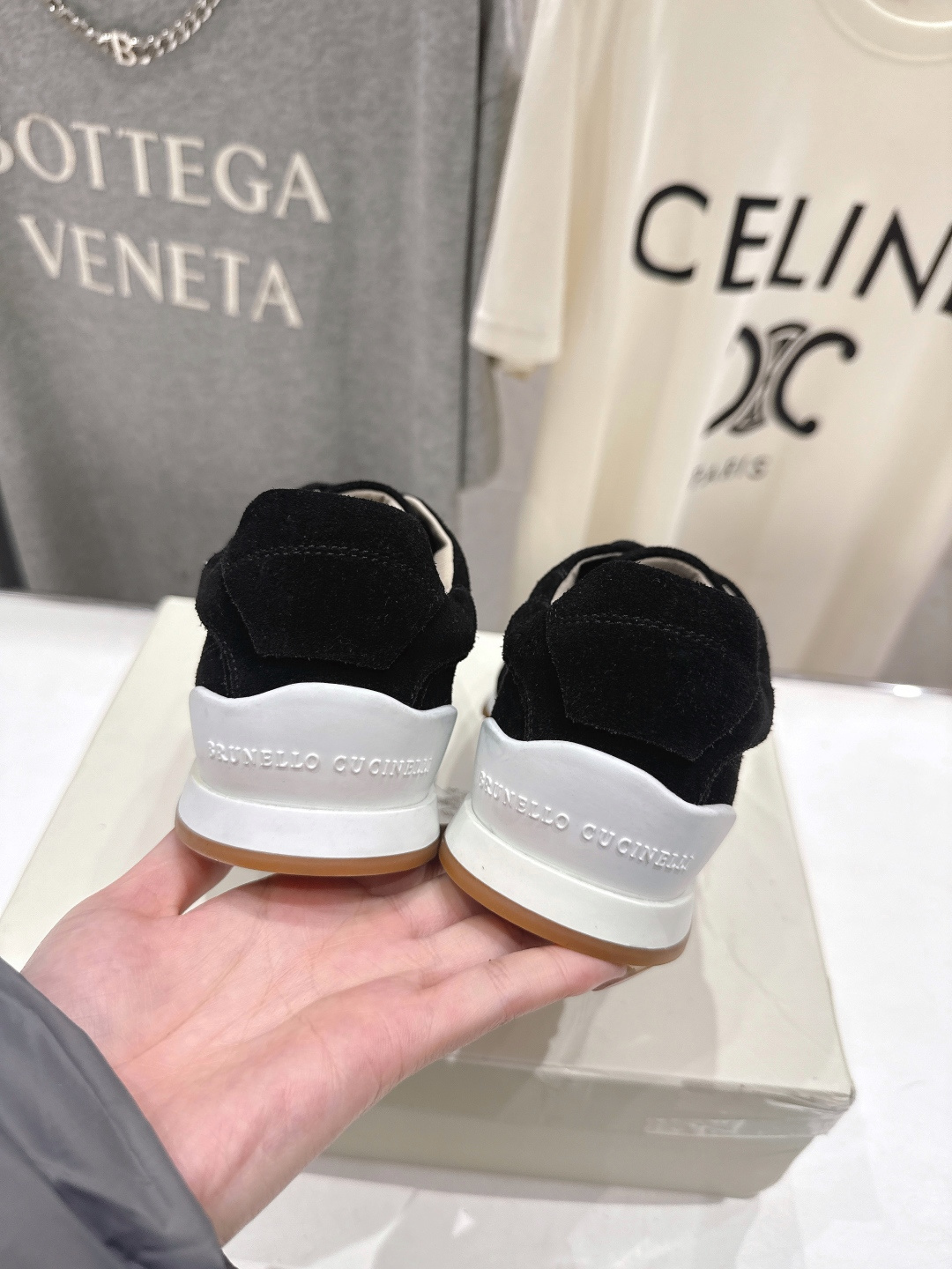 高版本出厂 Brunello Cucinelli 新款BC经典休闲鞋运动鞋系列单鞋BC是意大利知名品牌，